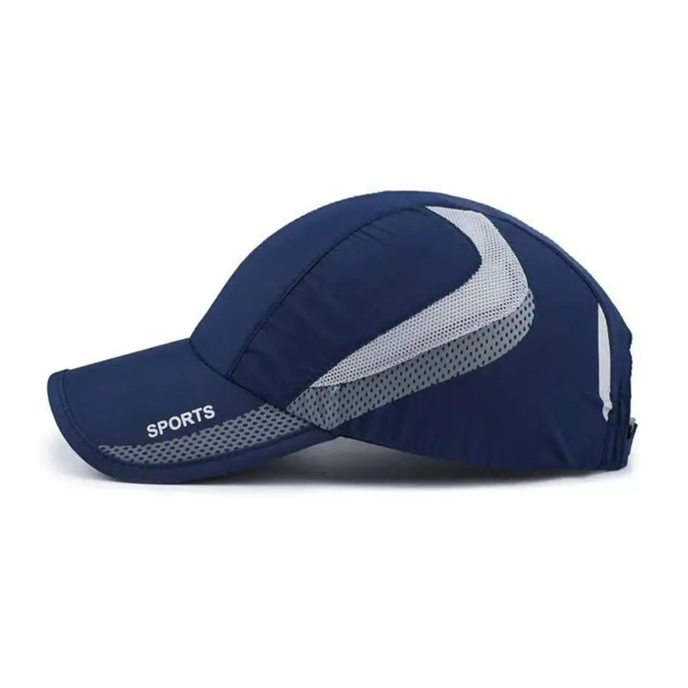 Fashion Summer Quick-drying Baseball Caps Breathable Adjustable Golf Fishing Cap Casual Baseball Hats Men Women
