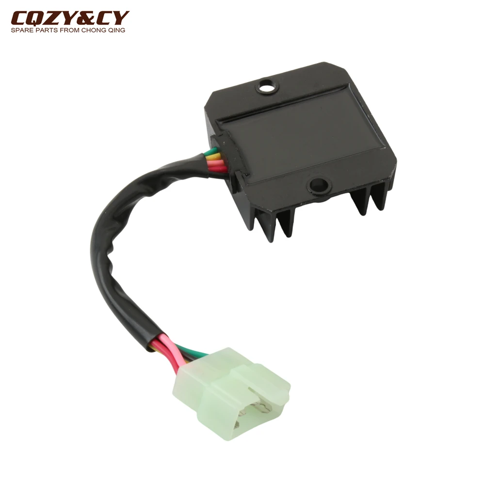 Voltage Regulator Rectifier 5 Wires 5 pin 12V for KYMCO Agility 2T R16 10 Rs Naked 2T 10 Like 2/4T 09 Super 8 2/4T 07-09 50cc