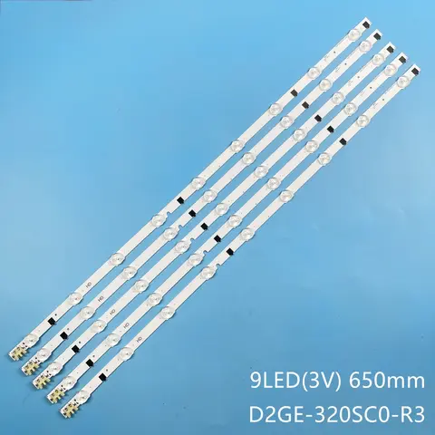 LED 백라이트 스트립, 삼성 UE32F6400 UE32F6800SS UE32F6800AB UE32F6800SB UE32F6800SD D2GE-320SC0-R3 2013SVS32F 9 REV1.8