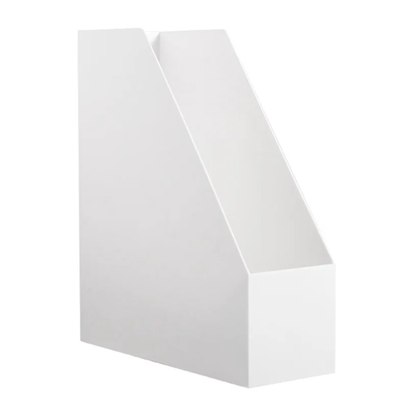 ABWR-1 PCS Bureau Boek Organisator Rek Thuiskantoor Opbergdoos Boek Briefpapier Opbergrek Wit Verticaal Stapelbaar Gratis Combinati