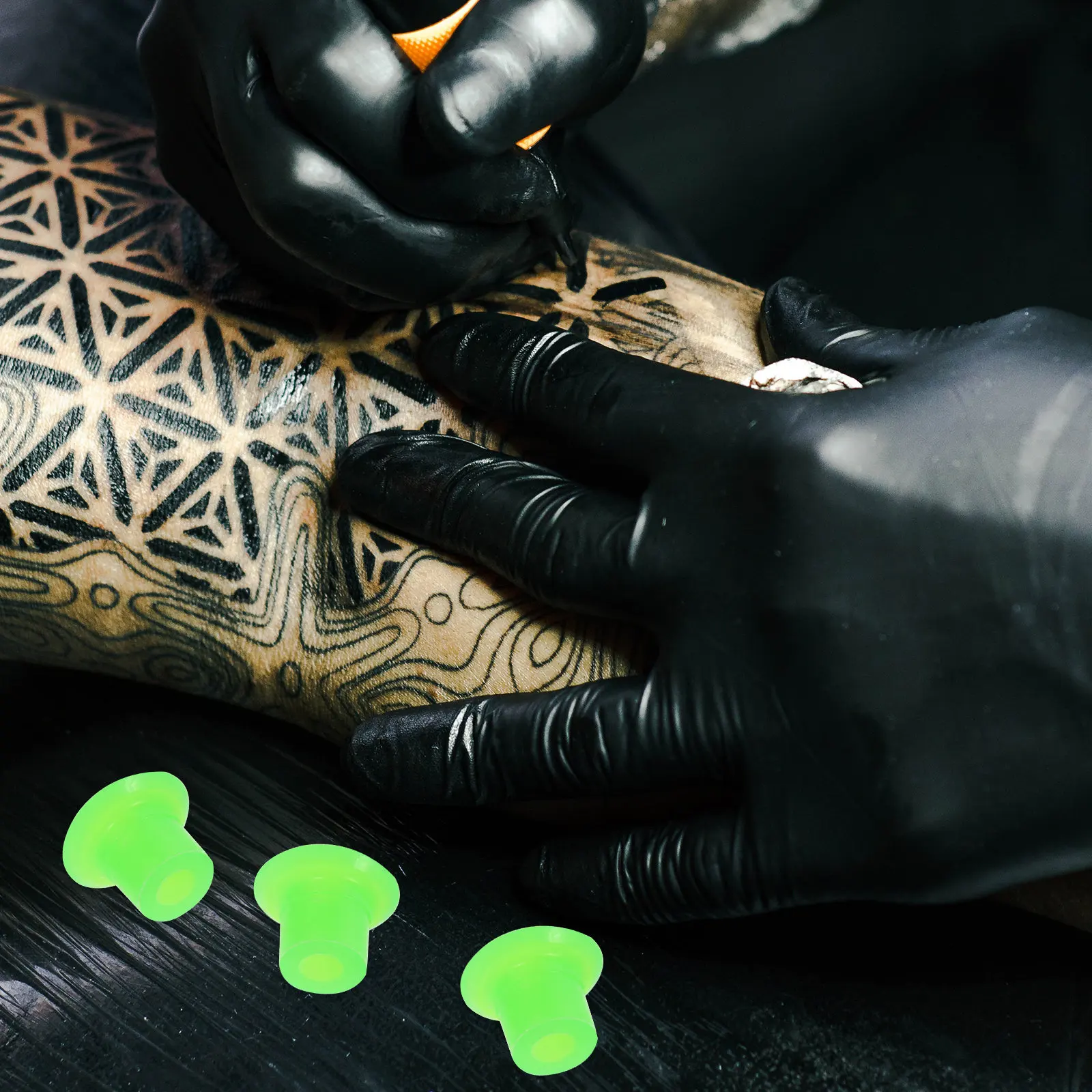 

Силиконовые прокладки-глайдеры Grommets Premium для тату-машинок: высокая эластичность для профессионального использования