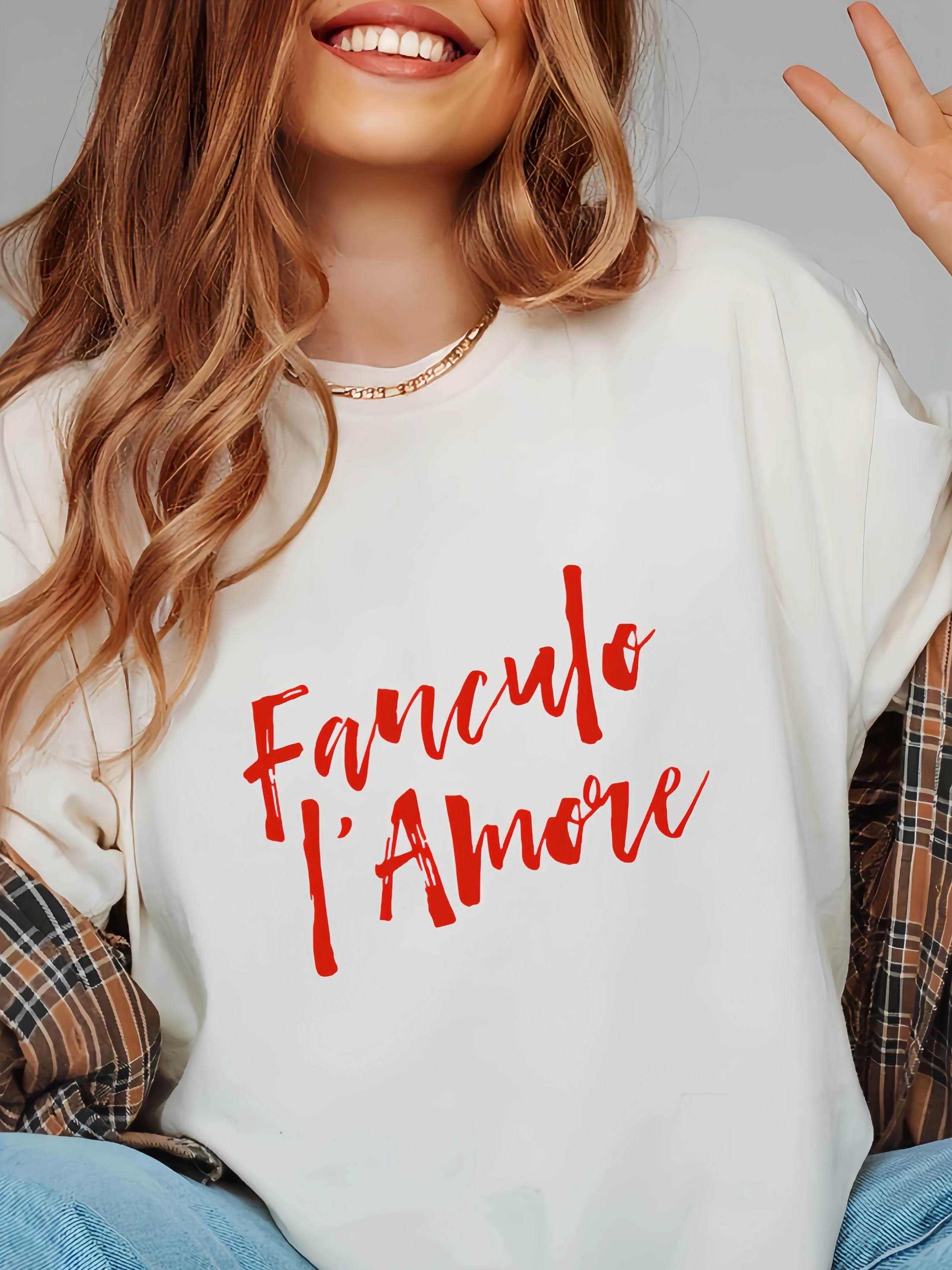 Famale Slogan Letter Print Sweatshirt Women Fashion Casual Trend Streetwear Long Sleeve Crewneck Pullover Spring