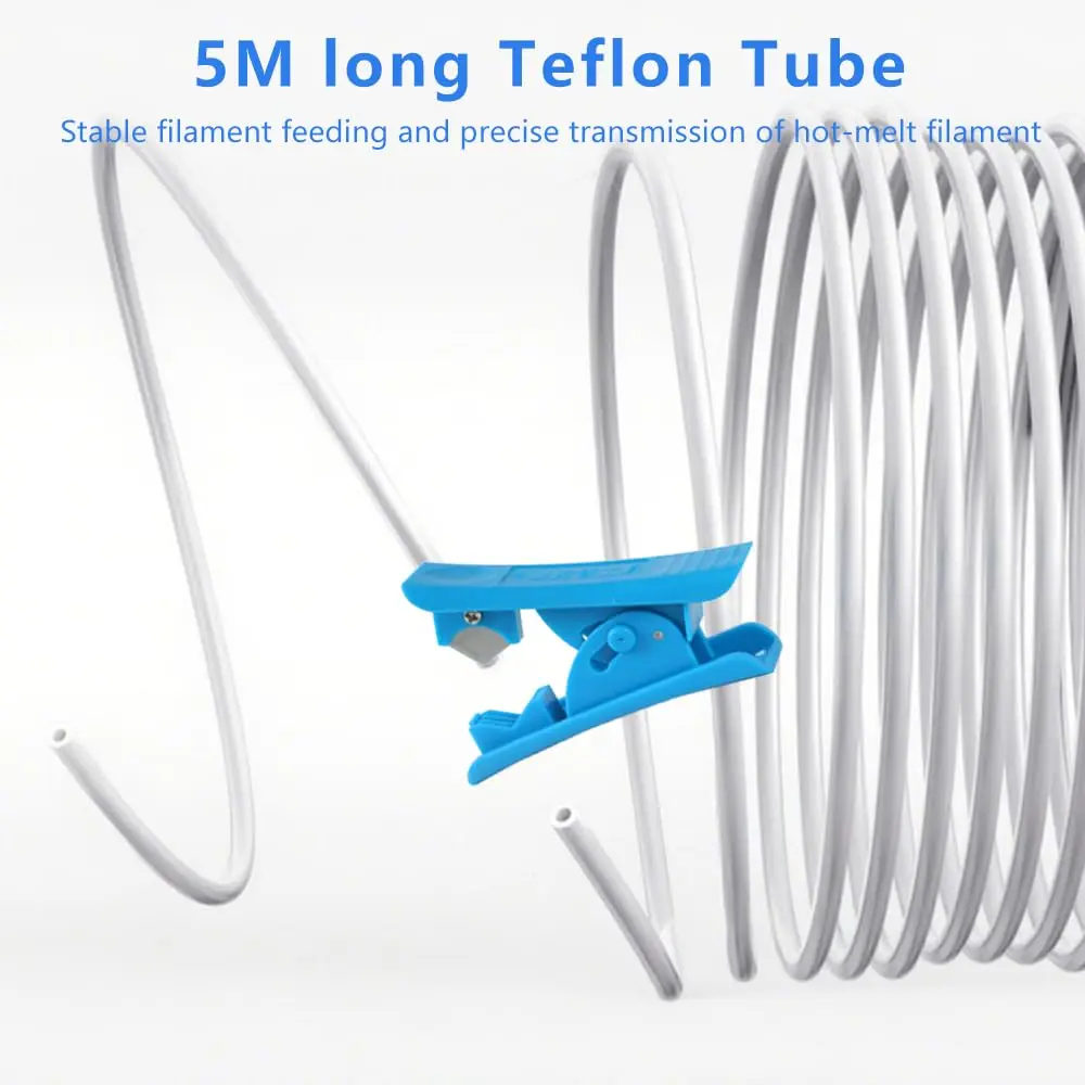 PTFE-Schlauch 3D-Drucker 2,5 mm 4 mm für Bamboo Lab P1S/P1P/X1C/X1/X1E PTFE-Schlauch 3D-Drucker-Anschluss PTFE-Schlauch 4 mm Anschluss – Detail 4