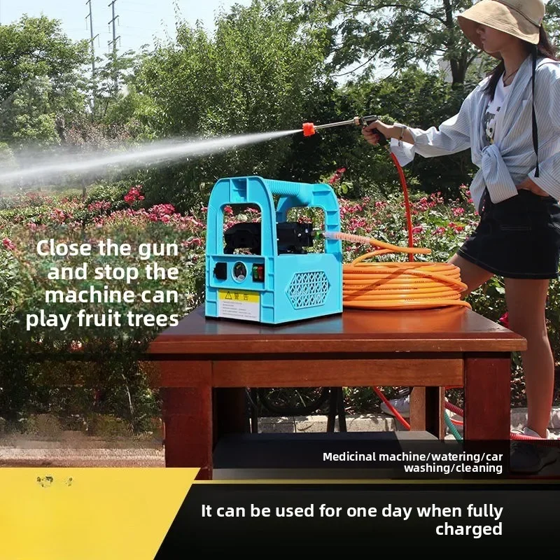 Premium Super Atomization Effect Electric High Pressure Dispenser Portable Electric Sprayer Rechargeable Fruit Tree Dispensing