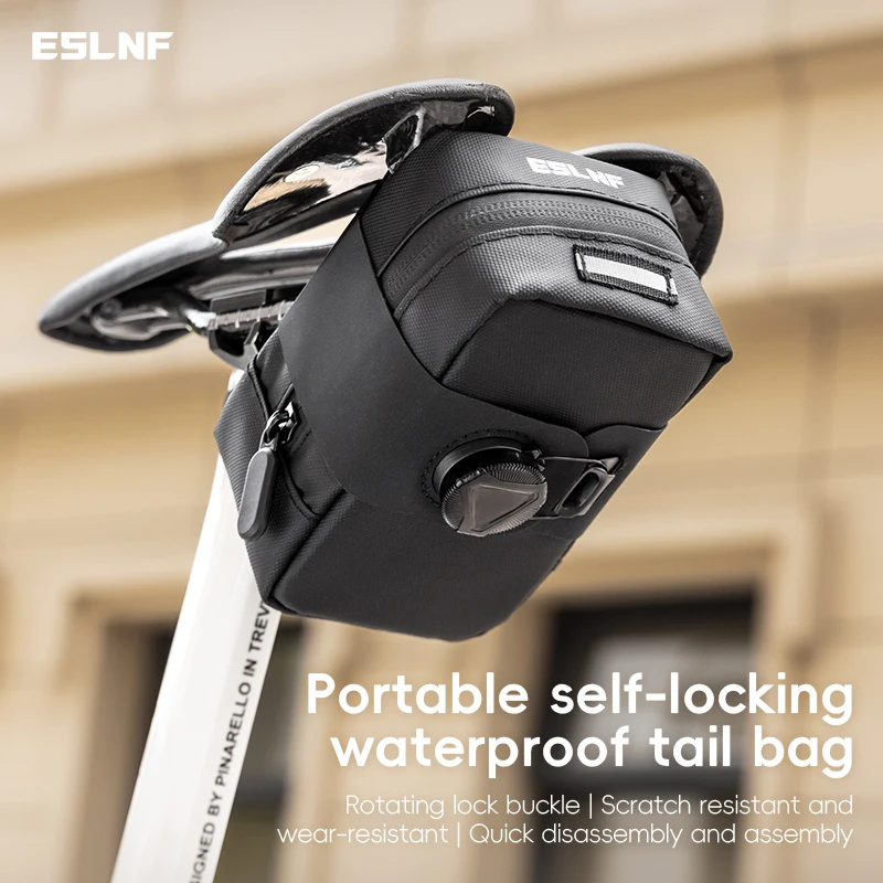 ESLNF Bicycle Bag Bicycle Saddle Bag Bicycle Toolkit Rainproof for MTB and MTB Road Bike Accessories 2026 New