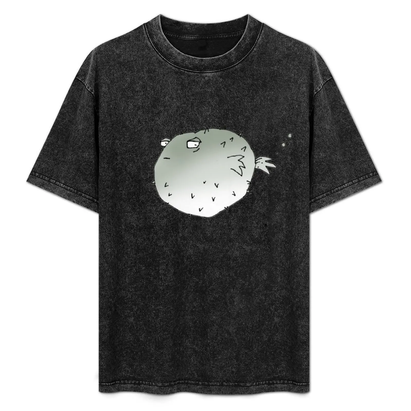 

puffer fish T-Shirt Functional Casual Short Sleeve Tee