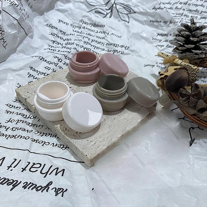 5 جرام المحمولة كريم جرة الجرار وعاء مربع ماكياج مسمار الفن مستحضرات التجميل حبة تخزين الحاويات