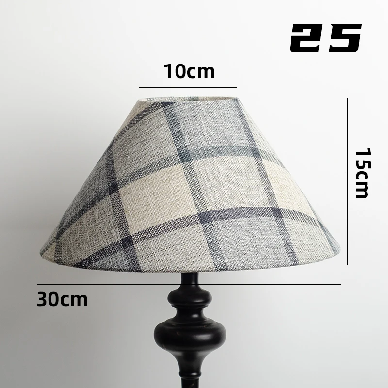 Various Styles of Lampshade Decoration Modern Polyester Print/Cotton Hemp Retro Japanese Lampshade Table Lamp Floor Light Decor