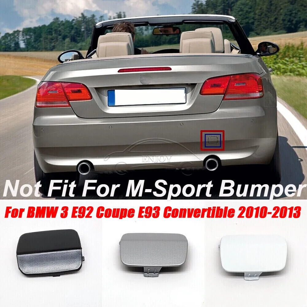 

Rear Bumper Tow Hook Eye Cover For BMW 3 E92 Coupe E93 Convertible 2010-2013