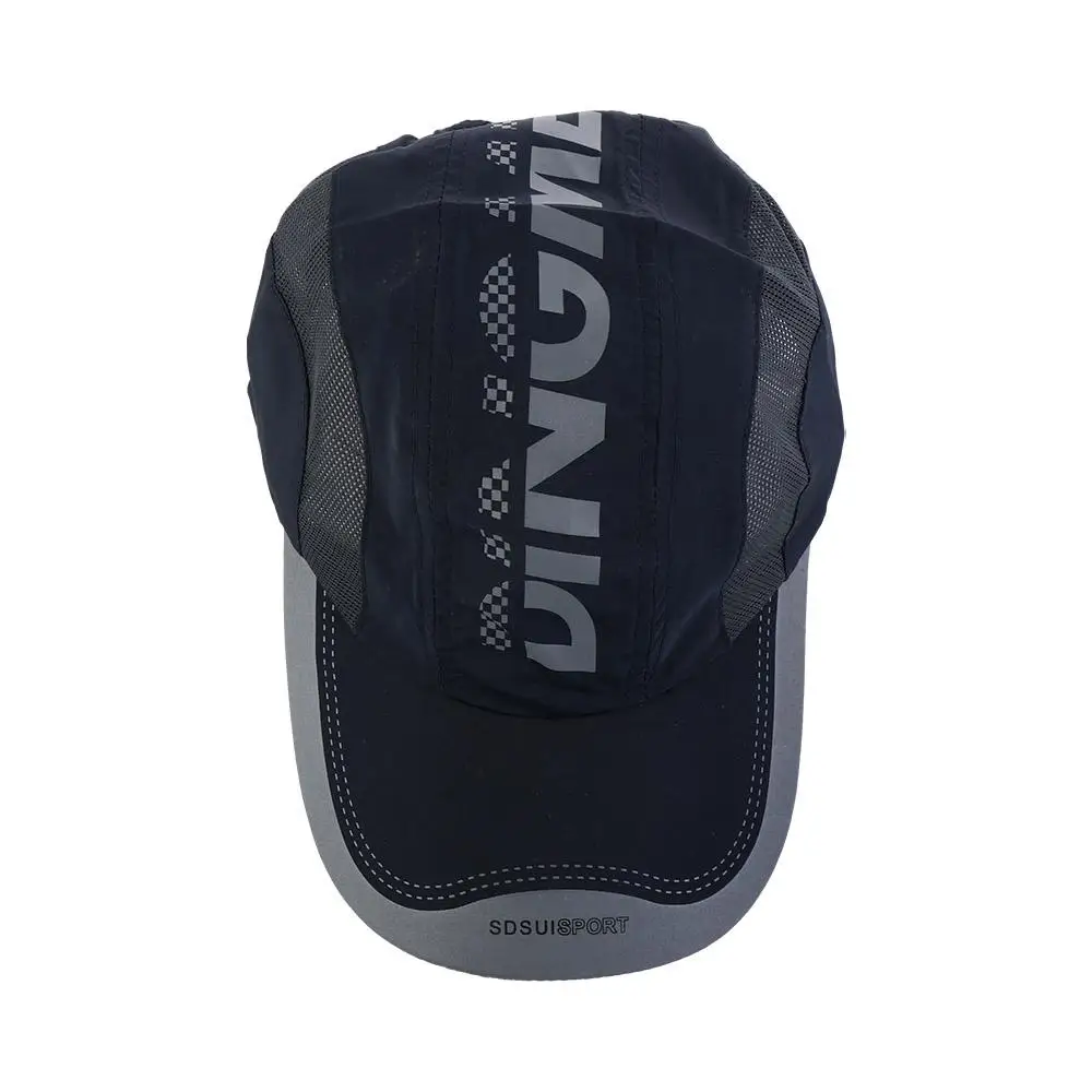 

Летняя дышащая быстросохнущая кепка, водонепроницаемая бейсболка Snapback, регулируемая солнцезащитная кепка для грузовика, альпинизм