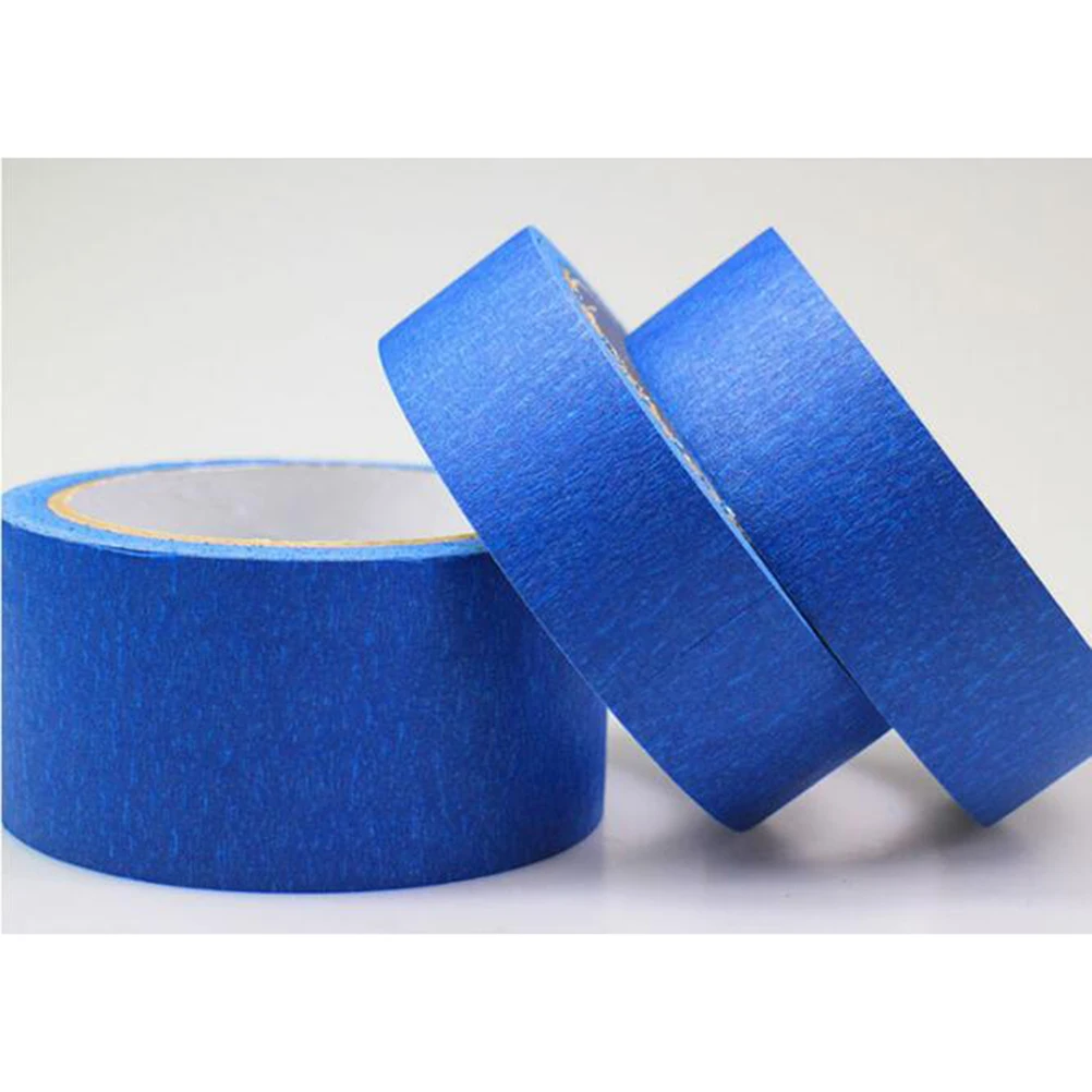 36 مللي متر × 30 متر شريطٌ لاصق أزرق للطابعة ثلاثية الأبعاد سهلة القطع إزالة نظيفة واسعة الرسامين الشريط البلاستيك خيوط التصاق أداة للحرف اليدوية