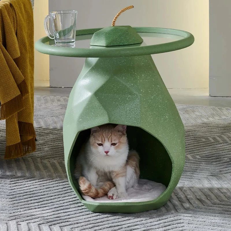 Modern Fashion Bedroom Pet Cat Nest Side Table Small Family Personality Design Sense Sofa Side Table GFY-C014