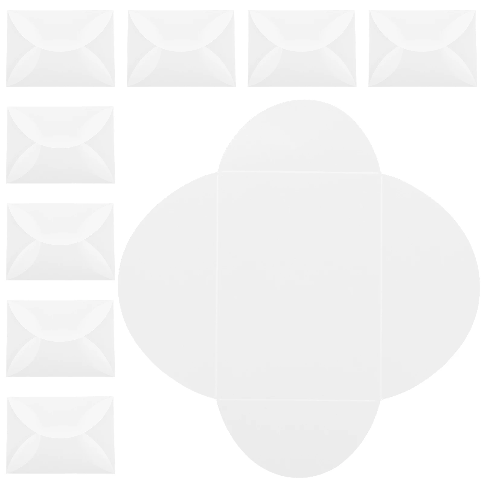 

10pcs Envelopes for 5x7 Cards Wedding Invitation Liners Small Paper Birthday Business White Invitations Valentines Blank Pretty