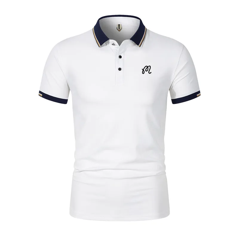 

Мужская летняя одежда для гольфа 2024, роскошная брендовая футболка для гольфа, корейский Новый Топ Поло, Мужская одежда для гольфа, Повседневная футболка с коротким рукавом