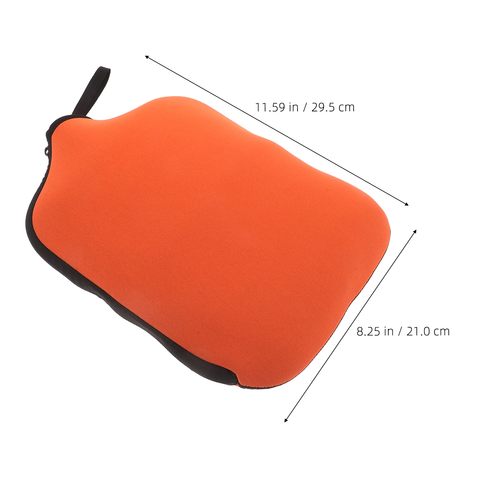 2 pezzi Copri racchette per palline Arancione Multifunzionale leggero Pickleball Custodie protettive per tavolo da tennis Borse portaoggetti Giocattolo sportivo