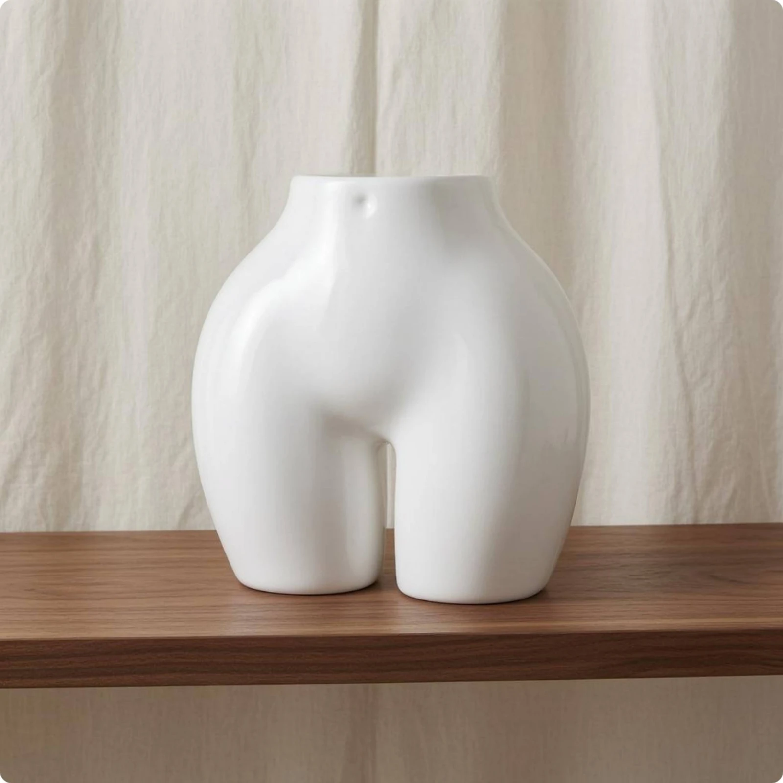 Buttocks Display Form Polished Finish Female Hips Mannequin exposedTop Mannequin Torso No Base Stackable Dress Form Easy To