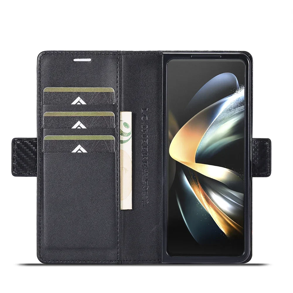الفاخرة ألياف الكربون بولي أغط - مراجعة Bifold Leather Wallet وسعره