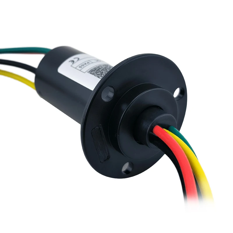 OD 30mm 4-way 30A cap-type electric slip ring 30A large current conductive slip ring small size electric slip ring