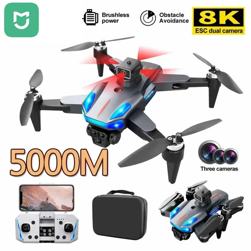 

MIJIA K911 Drone Professional GPS 8K ESC HD Three Camera 5km Aerial Photography Brushless Motor Foldable Quadcopter Toy