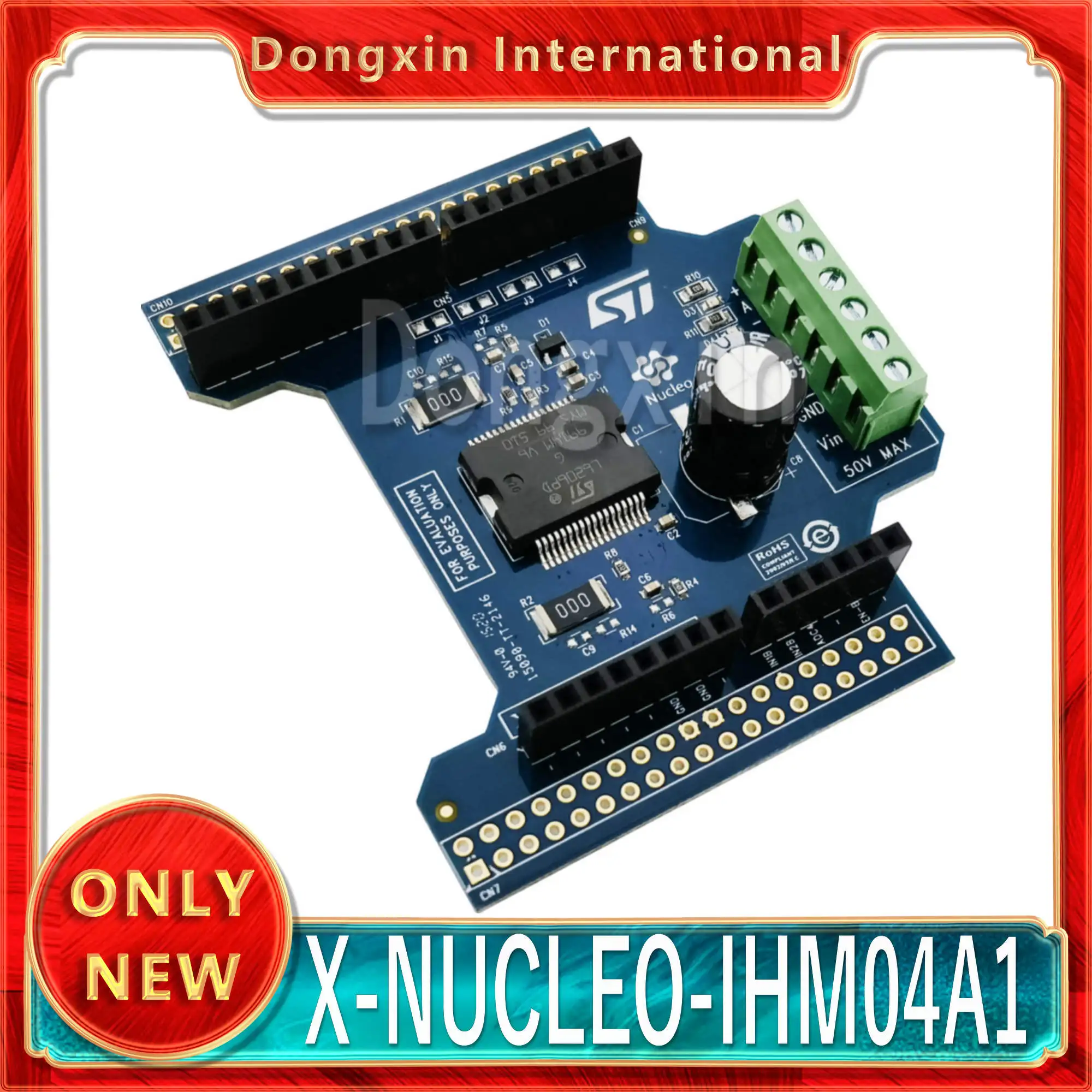 X-NUCLEO-IHM04A1 double brush DC motor driver expansion plate STM32 Nucleo L6206