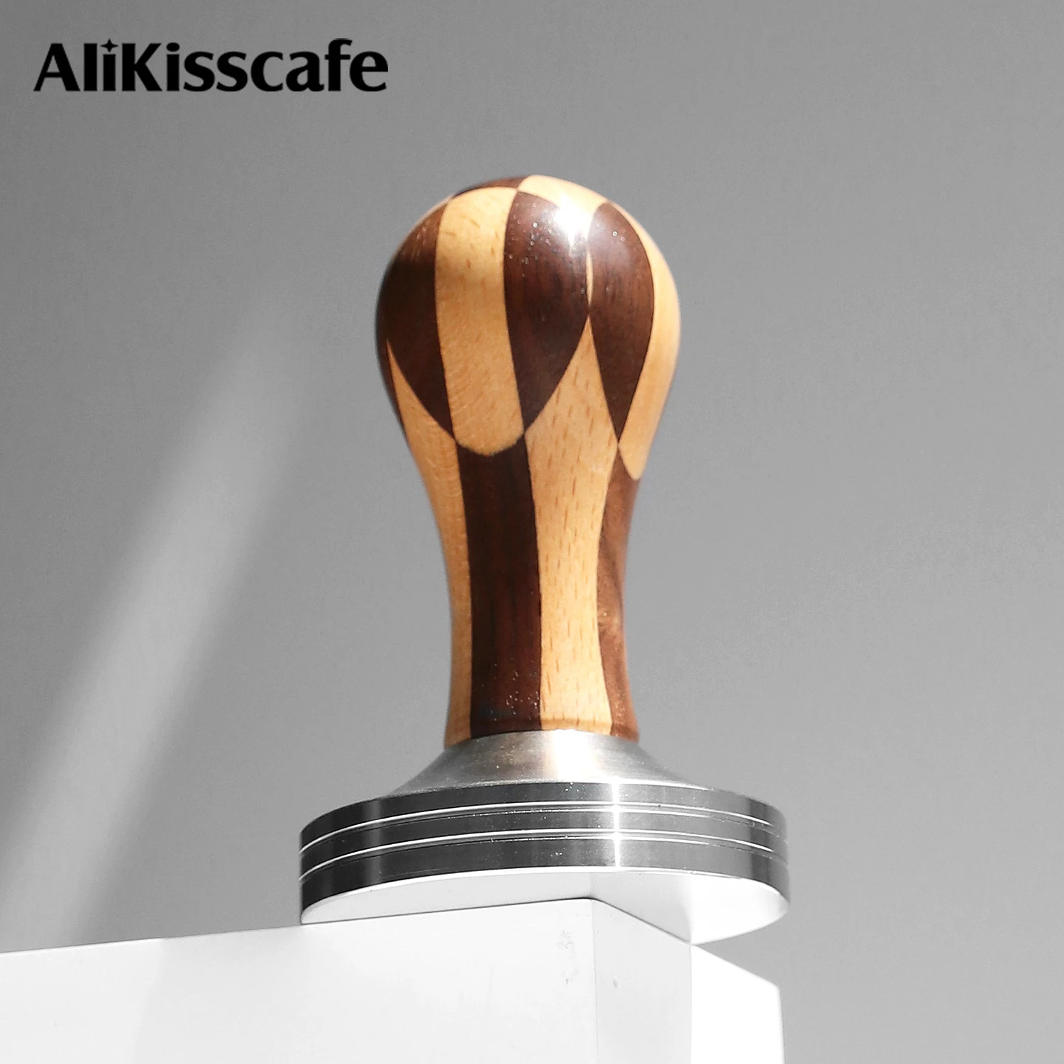 AliKisscafe Coffee Tamper 51mm 53mm 57mm 58mm for Delonghi Breville Lelit Gaggia Portafilter Espresso Accessories Barista Tools