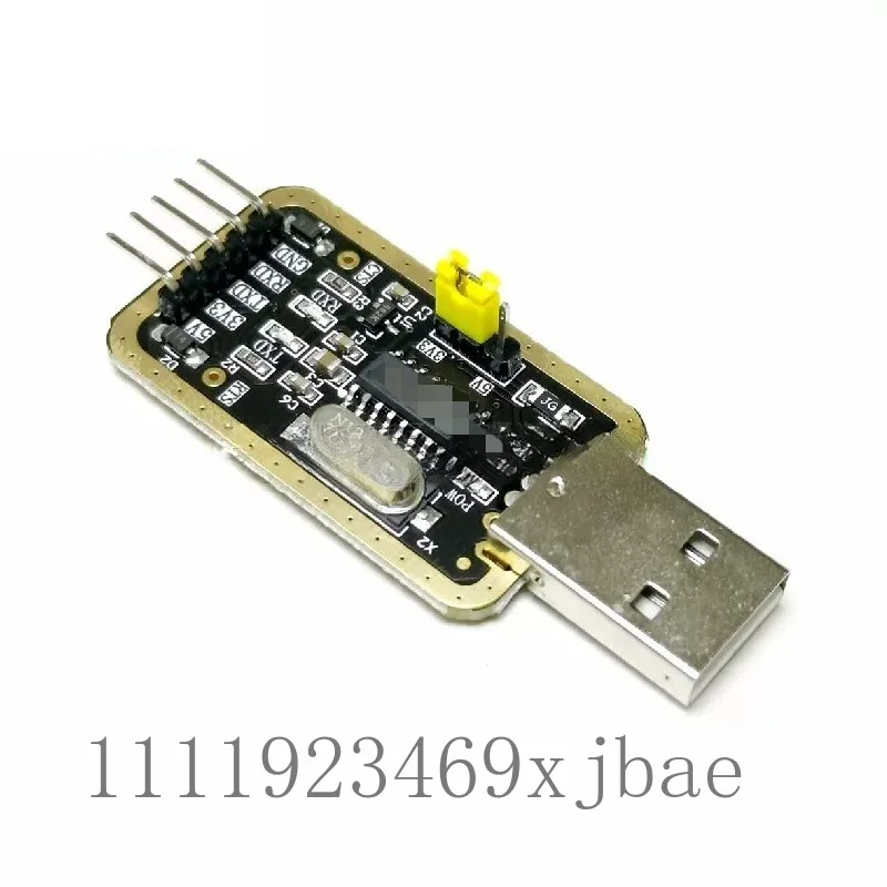 Gold Appearance USB to TTL Serial Port Converter Module UART Download Debugging Board For Single Chip Upgrade Wiring