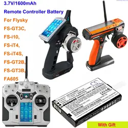 OrangeYu 1600mAh Battery FS-B1700, FS-BA800 for Flysky FS-GT3C, FS-i10, FS-iT4, FS-GT2B, FS-GT3B, FA605