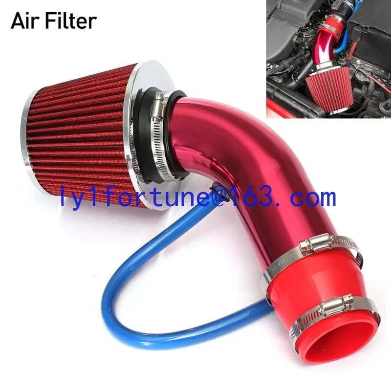 76Mm GM Modified Winter Mushroom Head Air Filter Intake Pipe High Flow High Cold Air Filter Aluminum Tube Kit