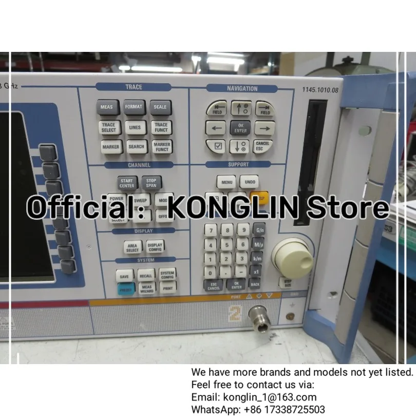 Rohde & Schwarz ZVB8 2 Port Vector Network Analyzer 300 KHz - 8 GHz