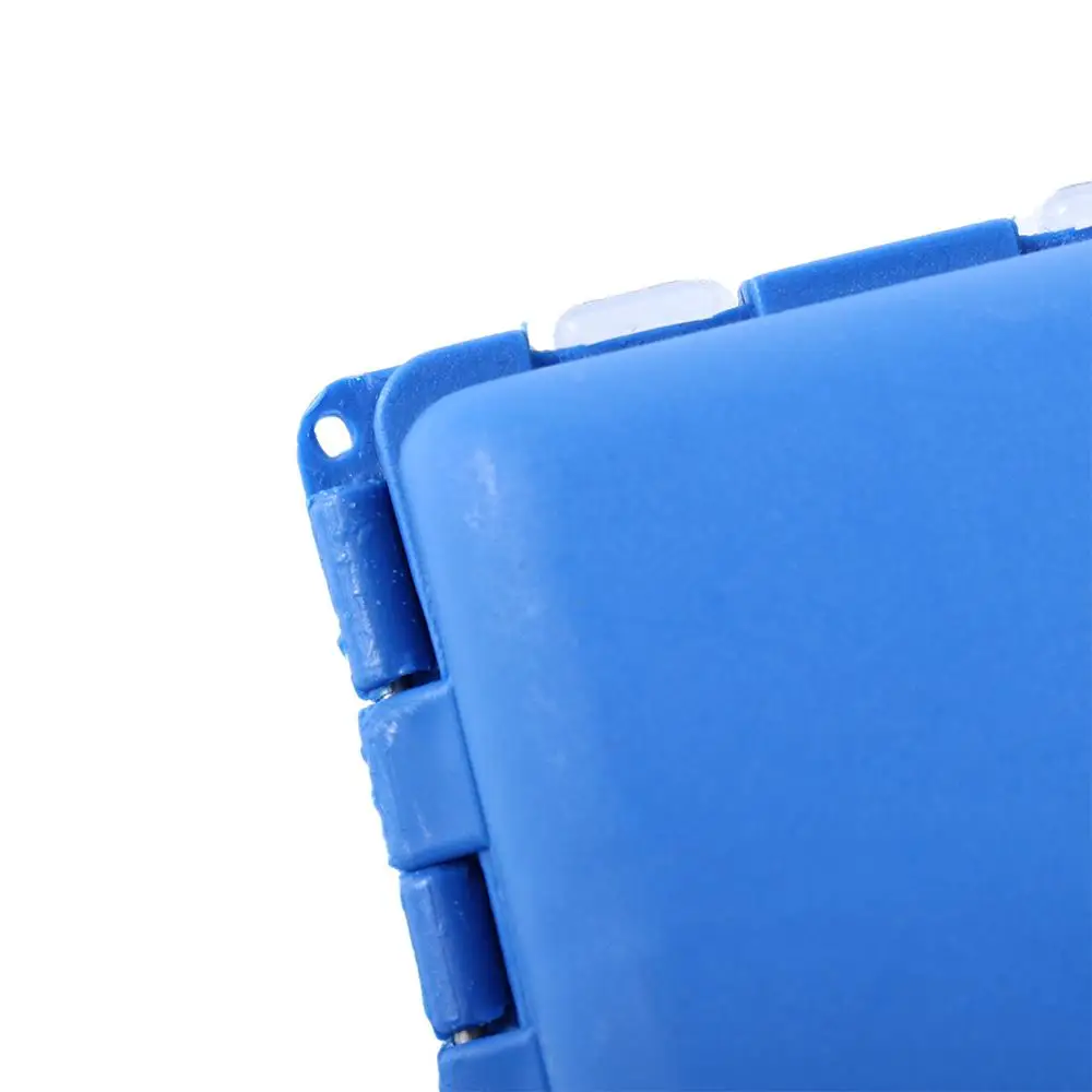 10 مقصورة أداة صندوق الطعم الصيد ملعقة المنظم حقيبة للتخزين الصغيرة حاوية صندوق معالجة الصيد صندوق الصيد