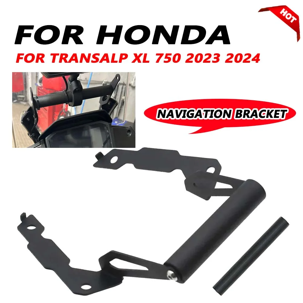 

For Honda XL 750 Transalp 750 Transalp750 XL750 2023 2024 Motorcycle Accessories Phone Holder Stand GPS Navigation Bracket