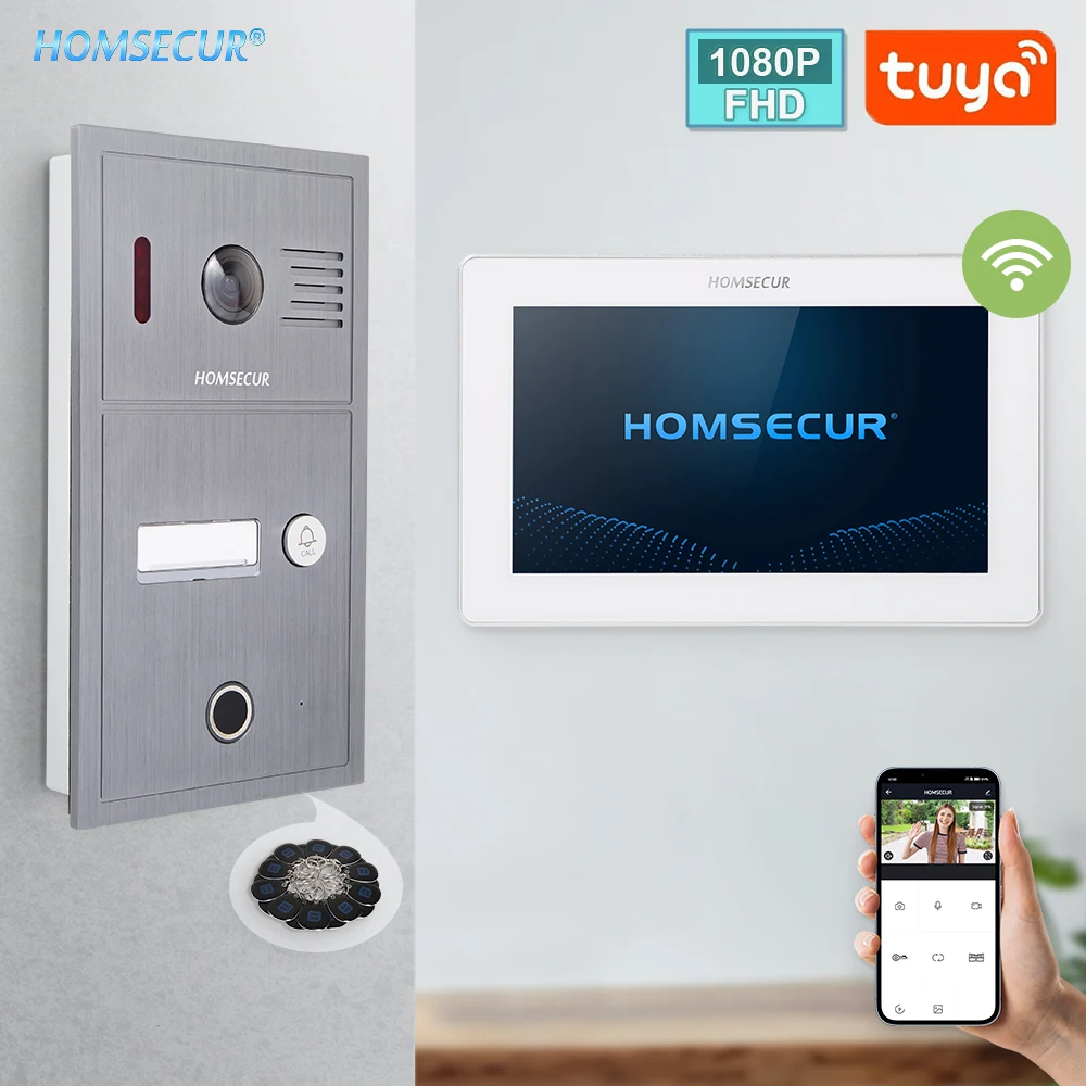 Homsecur 3 (tuya, wifi, дверной, ip65) купить от 1 655,00 руб. Внутренняя связь на 1rub.ru