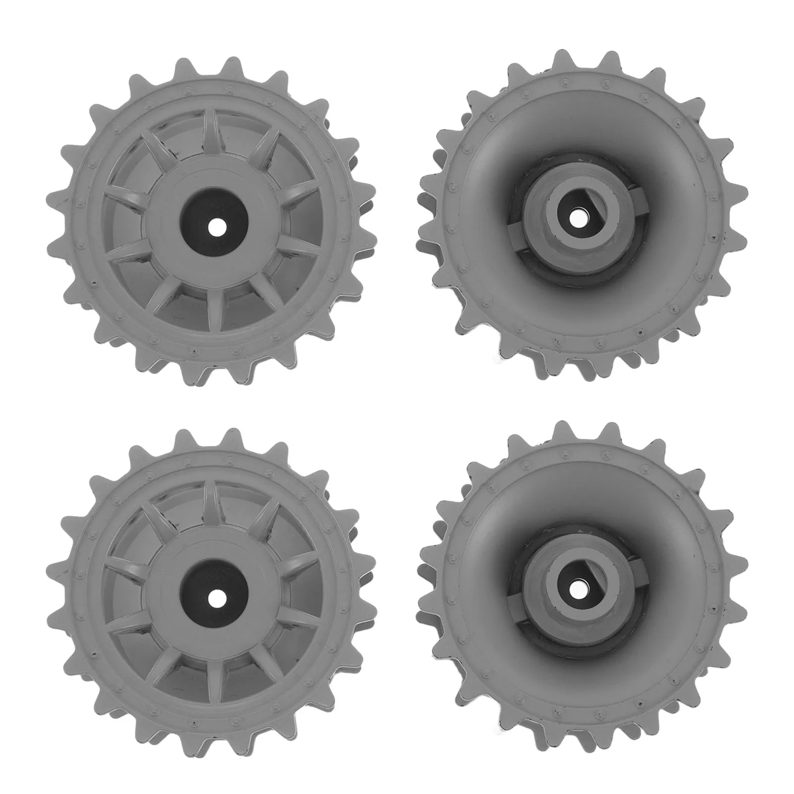 4Pcs Rc Tank Drive Sprocket Plastic Chassis Wheel 2.16 Replacement DIY Repair Tank Track Spare Parts