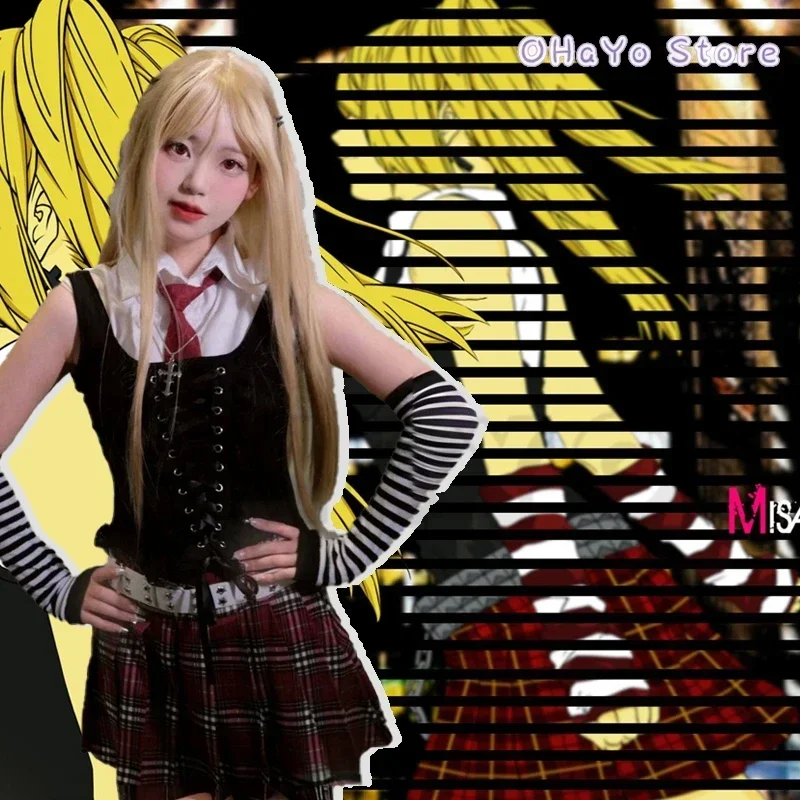 EE01 زي الموت التأثيري ميلا أماني كوسبلاي دلبوت ملاحظة فستان مثير يومي قلادة التسامي Y2K الزي الرسمي للهالوين & 0Ww