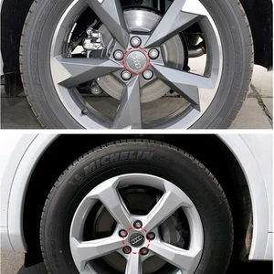 Mũ từ trung tâm của chiếc xe từ xe hơi đến Audi, Hub, Phụ kiện bánh xe, Audi A1, A2, A3, A4, A5, A6, A7, A8, S3, S6, Q3, Q7, Q7, 60mm, 61mm, 68mm, 69mm, 4 Pces 12 Bánh xe trung tâm bán hàng chính - №12