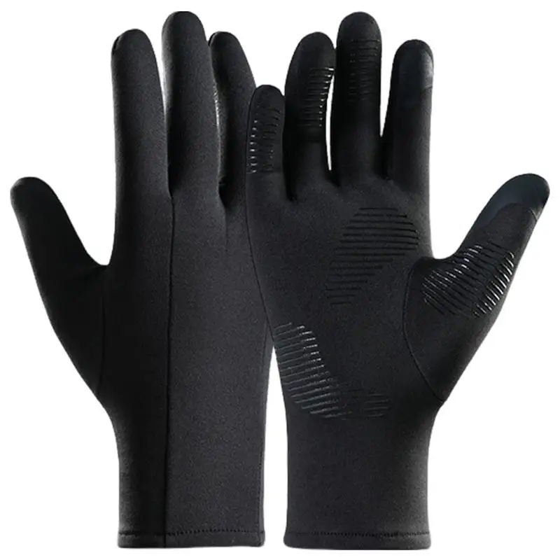 Ski Gloves Liners Thermal Warm Touch Screen Gloves ,Suit for Men &Women Cycling&Running Thin & Lightweight Winter Gloves ﻿