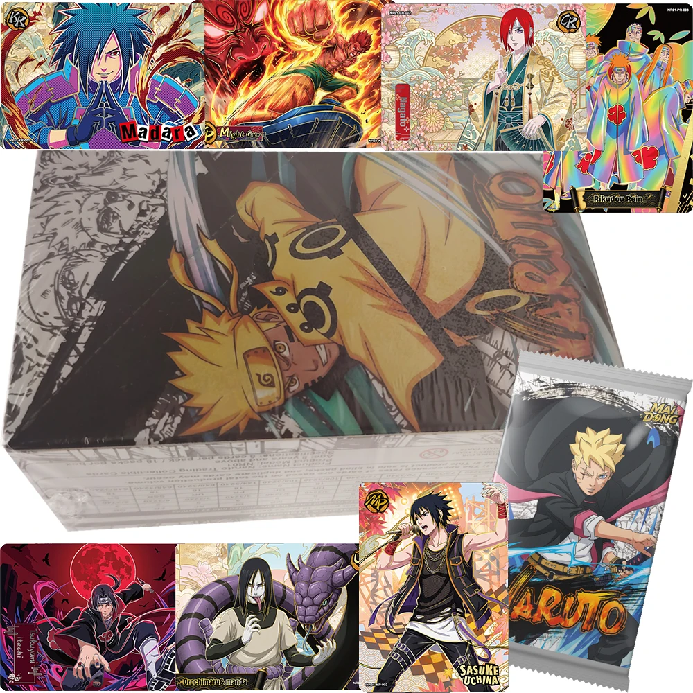 Naruto Creative Vitality Charm Characters Collection Cards Cartoon Precious Characters Rare Cards Fine Peripheral Toys Fun Gifts