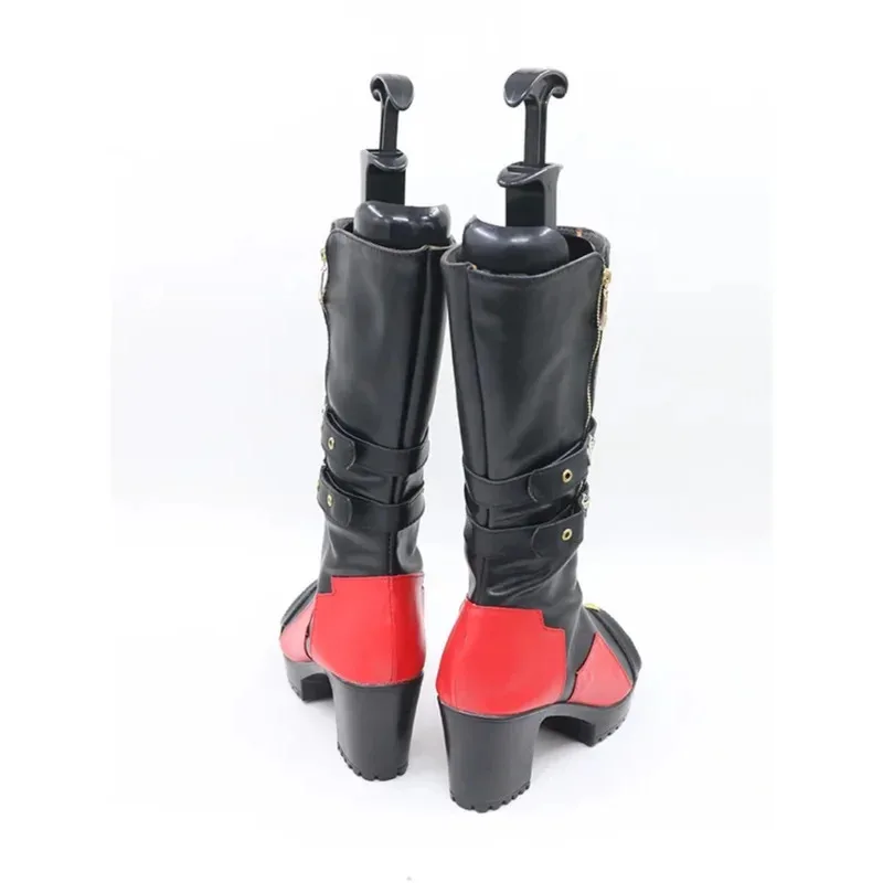 

Новая обувь для косплея Hoshimachi Suisei Vtuber, реквизит для косплея, карнавальные ботинки на Хэллоуин, обувь из искусственной кожи, индивидуальный заказ NVBXXZSZD2025