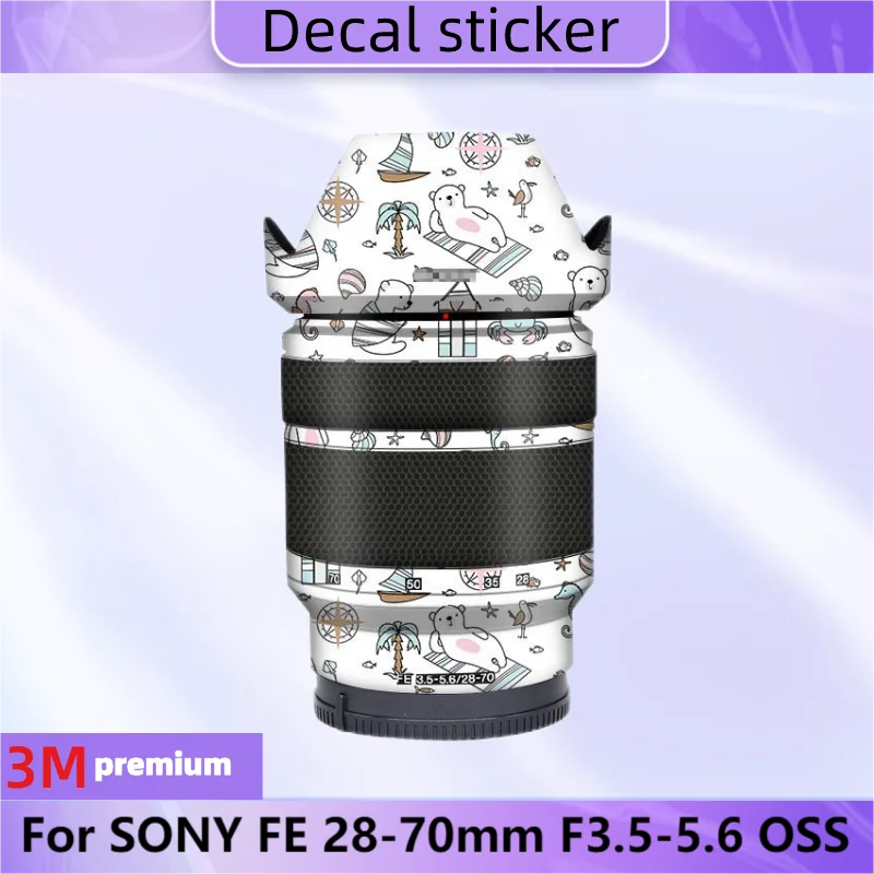 

For SONY FE 28-70mm F3.5-5.6 OSS Lens Sticker Protective Skin Decal Film Anti-Scratch Protector Coat 28-70 FE2870 SEL2870