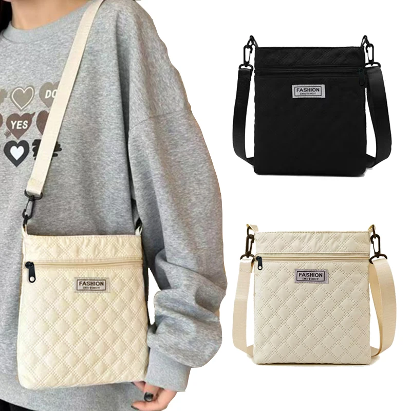 

Neutral style rectangular bags for men and women. Suitable for students to carry as a crossbody bag when going out or shopping.