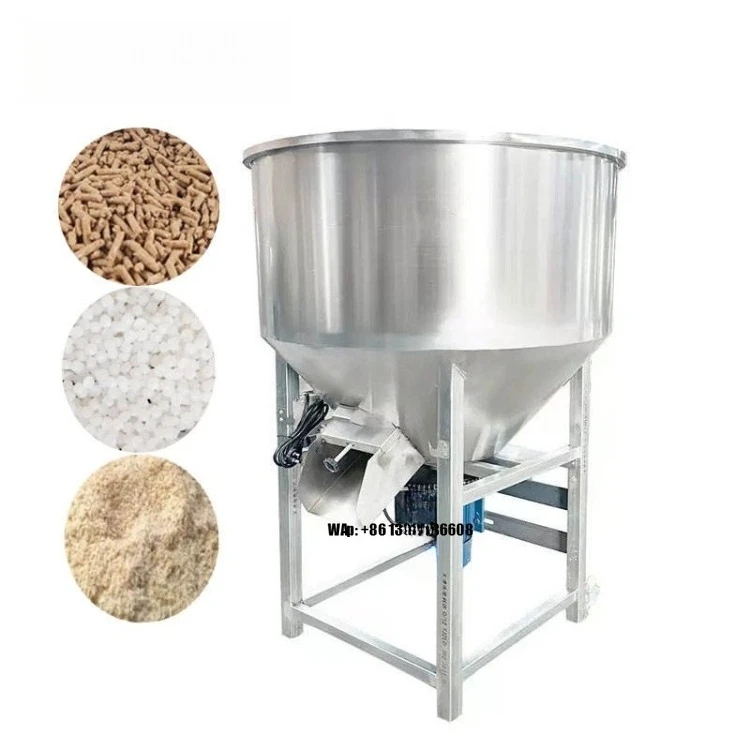 Animal feed mixers, poultry and chicken feed grinders, combined tank machines, animal feed mixers for domestic farms