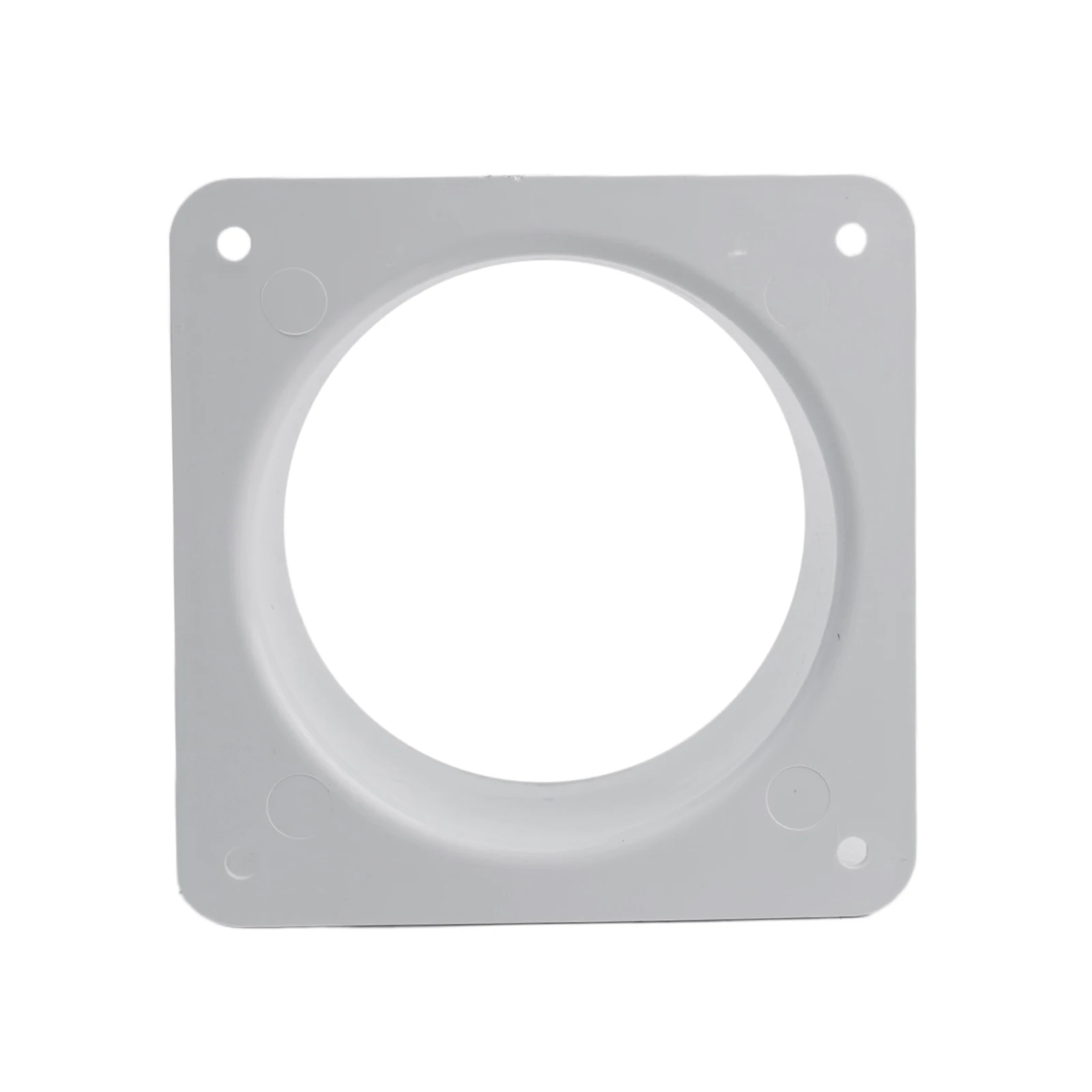 Air Vent Duct Connector Flange Straight Ventilation Pipe Plastic Ducting Bottom Ducting Tools For Air Vent Duct