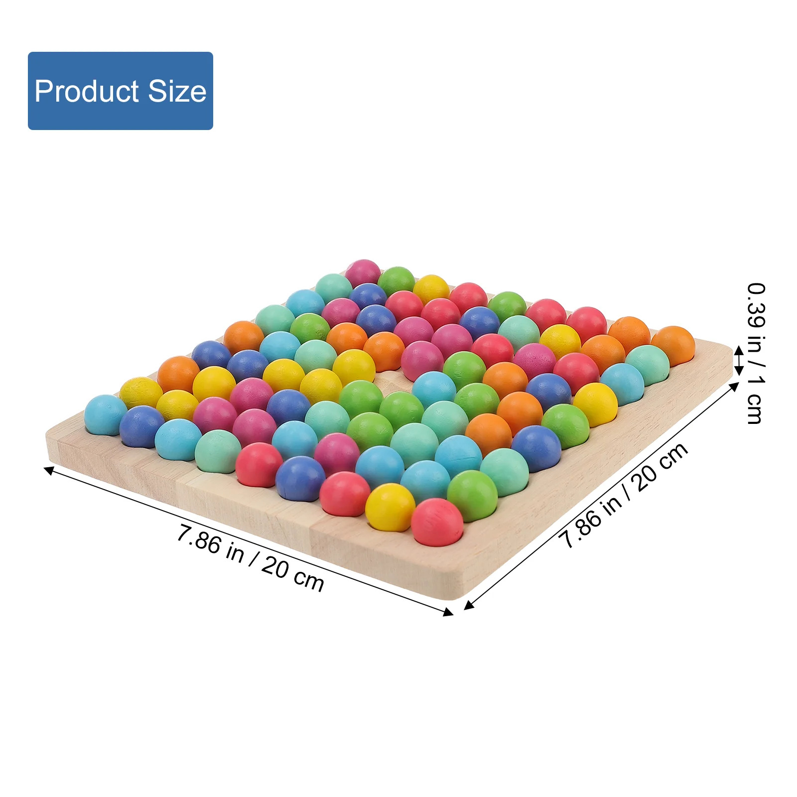 Beads Board Toy Color Match Table Runner Early Education Supply Colored Game Colorful Plastic Cartoon Child Toddler Toys