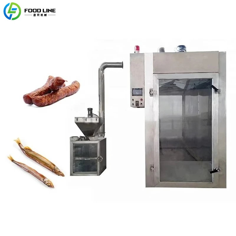 

Customized Commercial Electric Smoke Oven Multifunctional Meat Sausage Smoker with Insulated Chamber Fast Heating