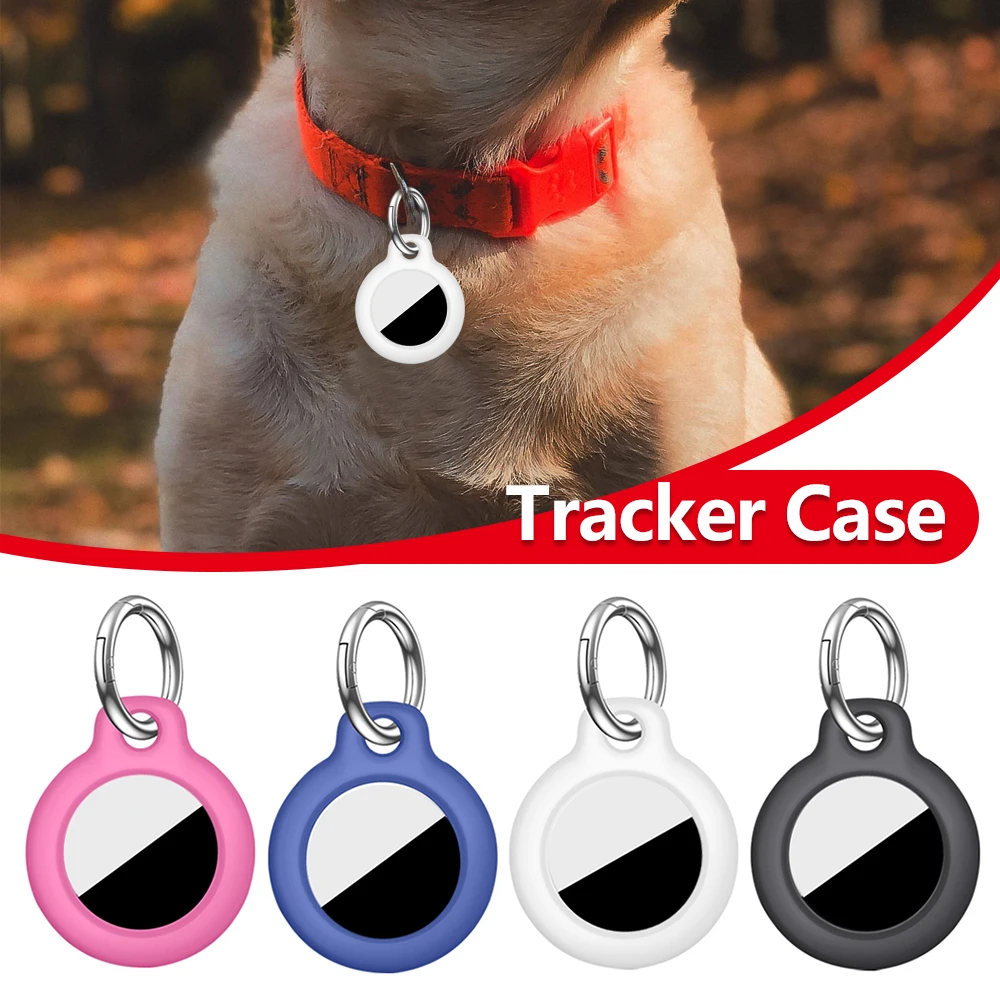 1-5pcs For Apple Airtags Case Hard PC Keychain Protective For Airtag Tracker Locator Device Key Chain Anti-Loss Anti Lost Cover