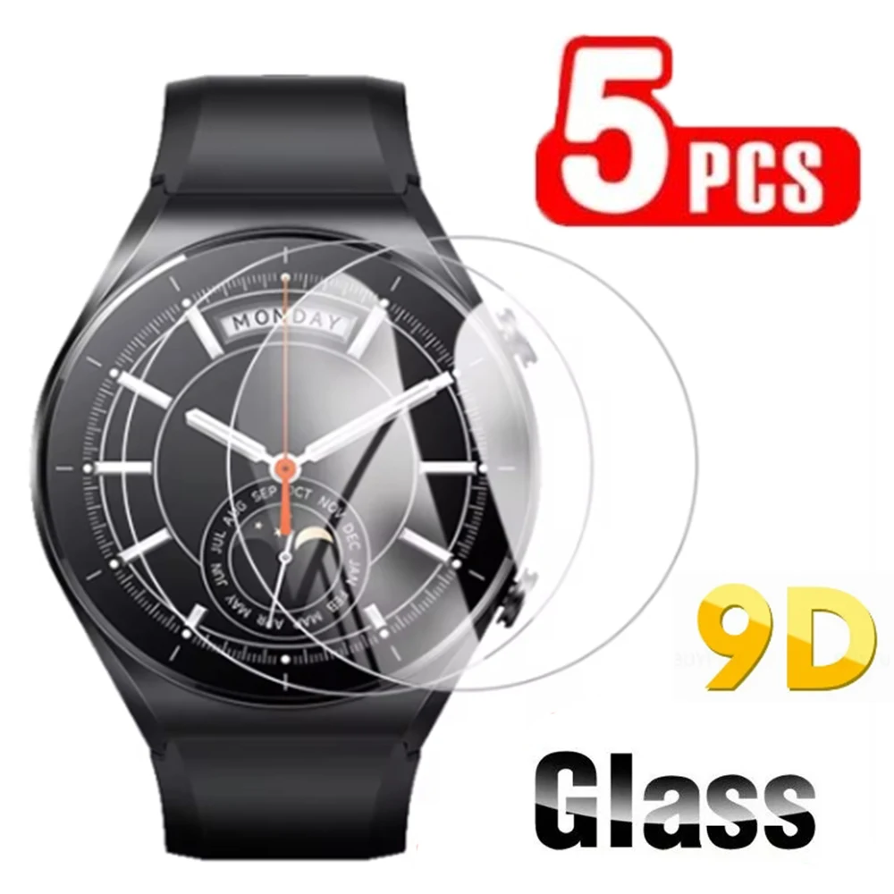 5pcs Protective Film For xiaomi watch S1 pro Haylou Solar LS05 2 S2 42 46mm Protector Smart Accessories protective film