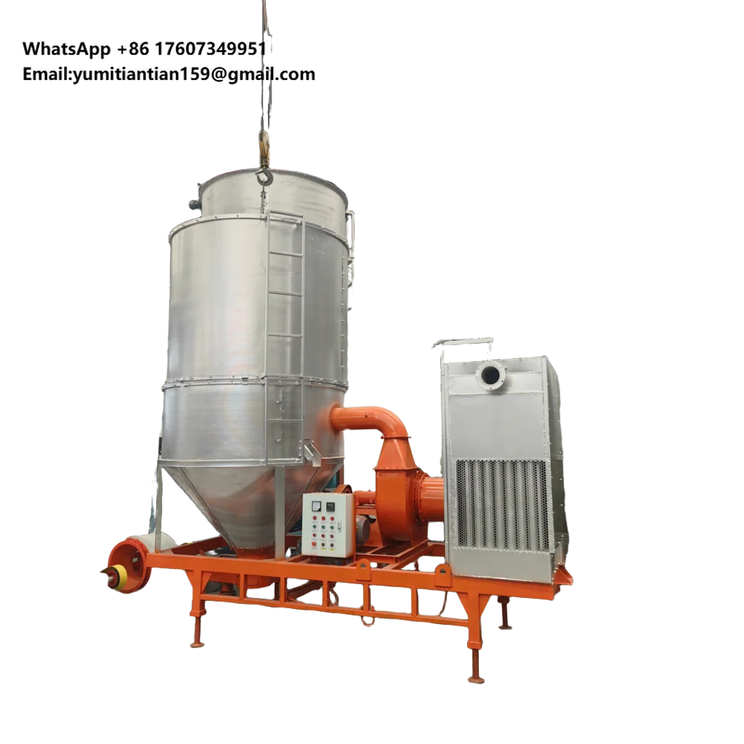 Intelligent Farm Mobile Grain Dryer Hot Sale 8 Ton Capacity