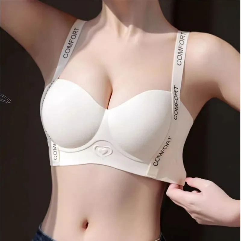 

Wireless Bra Women Underwear Adjustable Push Up Bras Female Beautiful Sexy Bralette Girls Letter Black Intimates Lingerie