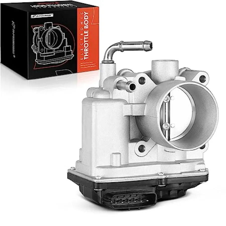 

Electronic Throttle Body with Sensor Compatible with Nissan Versa 2012-2019 Versa Note 2014-2019 1.6L Replace# 16119-3AN0A 1611