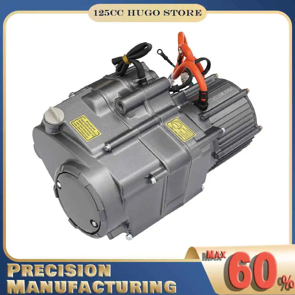 1000W 60V Bürstenloser Gleichstrommotor-Bausatz, Strandbuggy ATV Elektromotor DIY-Umbausatz, Go-Kart Elektroantrieb-Umrüstsatz
